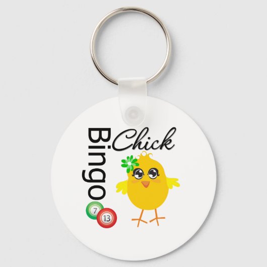 Bingo Chick Sleutelhanger (Voorkant)