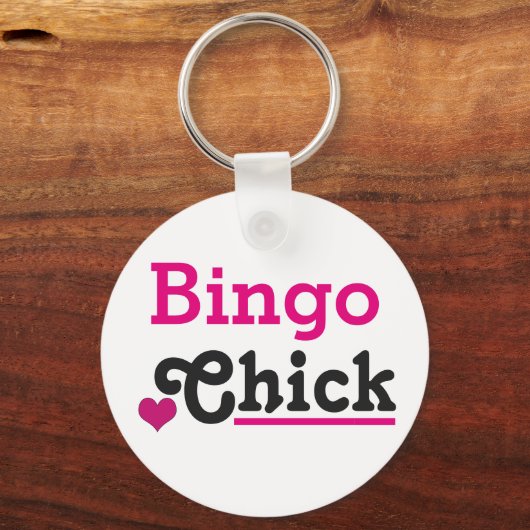 Bingo Chick Sleutelhanger (Voorkant)