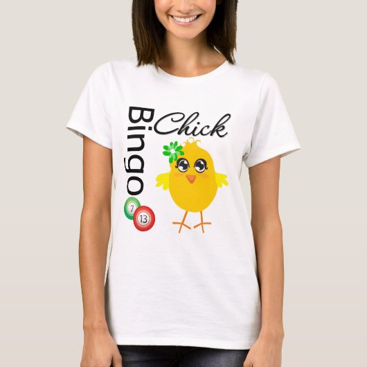 Bingo Chick T-shirt (Voorkant)