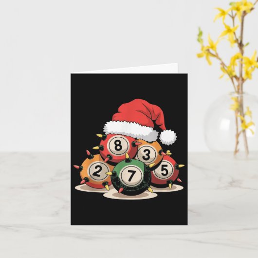 Bingo Christmas Kaart (Gele Bloem)