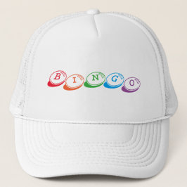BINGO Colorful Lettering Fun Trucker Pet