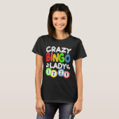Bingo Crazy Bingo Dames T-shirt (Voorkant volledig)
