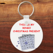 BINGO cristmas Sleutelhanger (Voorkant)