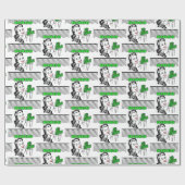 Bingo dame met geld cadeaupapier (Vlak)