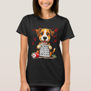 Bingo en hond grappige bingo liefde bingo en hond t-shirt