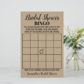 Bingo-engelse spaanse rustige Vrijgezellenfeest (Staand voorkant)