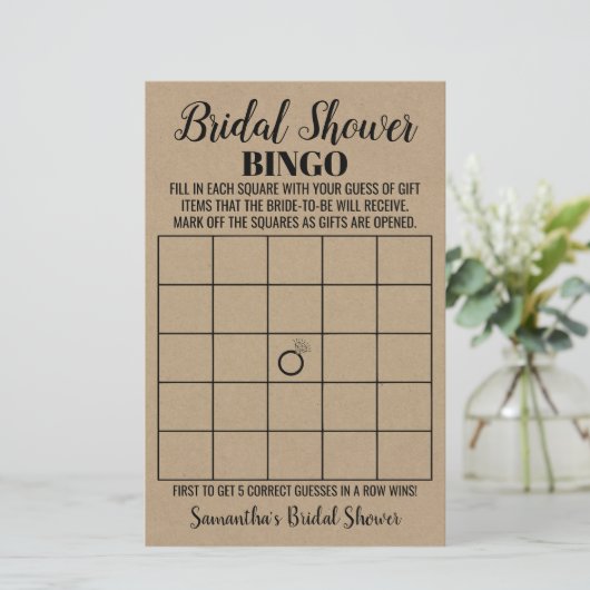 Bingo-engelse spaanse rustige Vrijgezellenfeest (Staand voorkant)