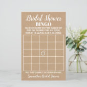 Bingo-engelse spaanse rustige Vrijgezellenfeest (Staand voorkant)