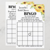 Bingo-engelse spaanse Vrijgezellenfeesten zonneblo (Voorkant / Achterkant)