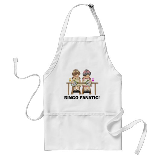 Bingo Fanatic Apron Standaard Schort (Voorkant)