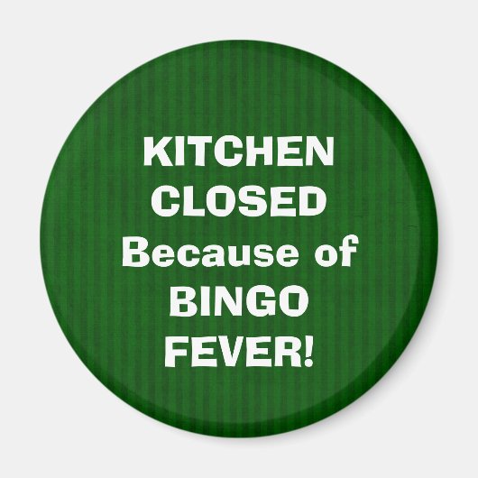 Bingo Fever magnet (Voorkant)