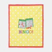Bingo! Fleece Deken (Voorkant)