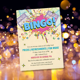 BINGO fondsenwervingskaart school gemeenschap leuk Kaart