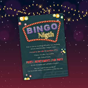 BINGO fondsenwervingskaart school gemeenschap leuk Kaart