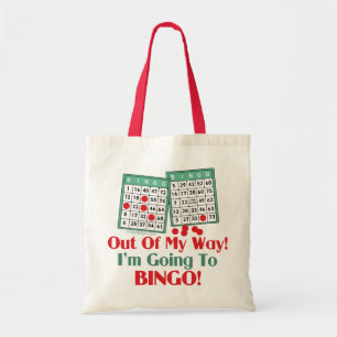 Bingo Funny Gezegde Tote Bag