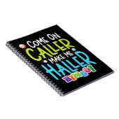 Bingo Funny Player maakt me Holler Notitieboek (Rechterzijde)