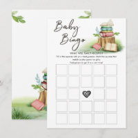Bingo Game Baby shower Storybook