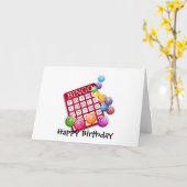 Bingo Game Kaart (Gele Bloem)