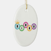 Bingo Game Keramisch Ornament (Rechts)