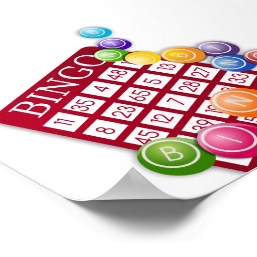 Bingo Game Poster (Hoek)