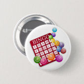 Bingo Game Ronde Button 5,7 Cm (Voorkant /achterkant)