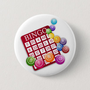 Bingo Game Ronde Button 5,7 Cm