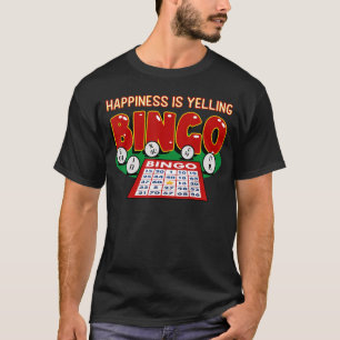 Bingo Geluk Grappige Bingo Outfit vintage T-shirt