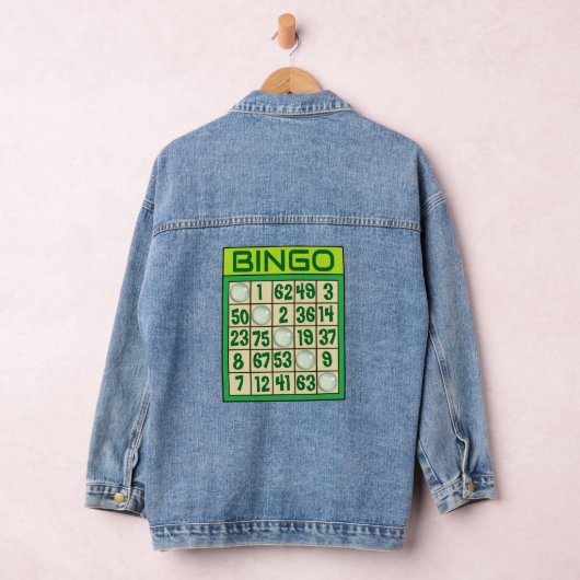 Bingo gepersonaliseerd denim jacket (Hangar)