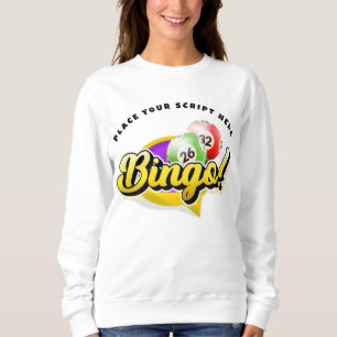 Bingo gepersonaliseerde sweatshirt