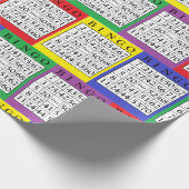 BINGO Gift Wrap Cadeaupapier (Hoek)