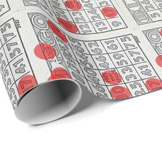 Bingo Gift Wrap Cadeaupapier (Rol Hoek)