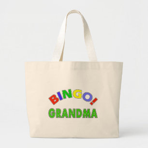 Bingo Grandma Grote Tote Bag