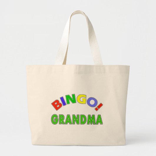 Bingo Grandma Grote Tote Bag (Voorkant)