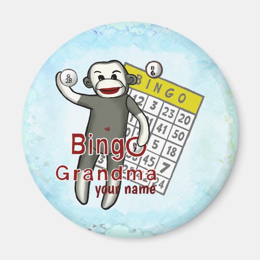 Bingo Grandma Magneet (Voorkant)