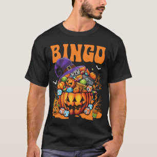 Bingo Halloween Bingo Speler T-shirt