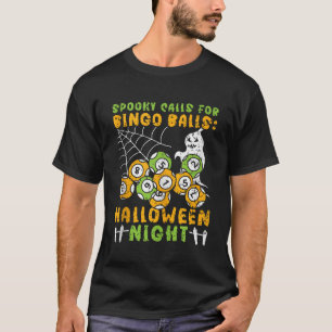 Bingo Halloween Trick or treat Bingo Speler Bingo T-shirt