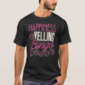 Bingo Happiness is jaloezie Mannen Bingo T-shirt (Voorkant)