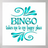 Bingo Happy Place Poster (Voorkant)