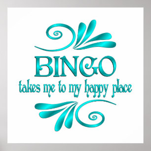 Bingo Happy Place Poster