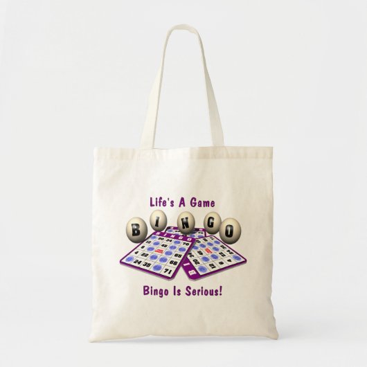 Bingo: Het leven is een spel Tote Bag (Voorkant)