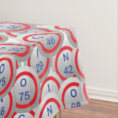 Bingo Hopper Balls in Random Tafelkleed (Voorbeeld)