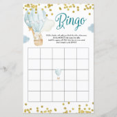 Bingo Hot Air Oerwoud Baby shower (Voorkant)