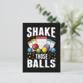 Bingo Humor Mannen Vrouwen Funny Bingo Player Briefkaart (Staand voorkant)