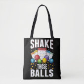 Bingo Humor Mannen Vrouwen Funny Bingo Player Tote Bag (Voorkant)