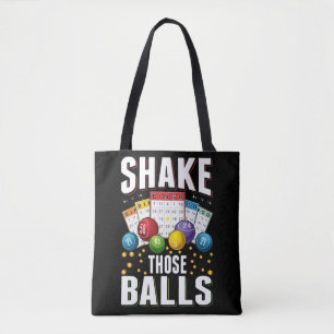 Bingo Humor Mannen Vrouwen Funny Bingo Player Tote Bag