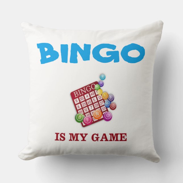 BINGO IS MIJN GAME KUSSEN (Voorkant)