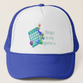 Bingo is mijn Game-O Fun Bingo Quote Trucker Pet (Voorkant)