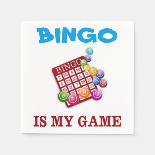 BINGO IS MIJN GAME SERVET (Voorkant)