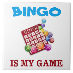 BINGO IS MIJN GAME TEGELTJE