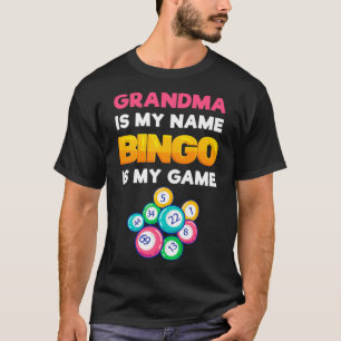 Bingo is mijn grappige Bingo Grandma Player Women  T-shirt